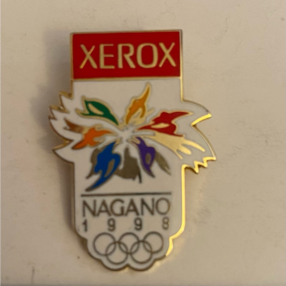 Xerox Nagano 1998 Olympic Pin